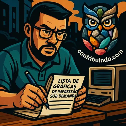 Serviço - Lista de Gráficas para Impressão Sob Demanda